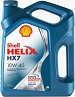 Масло SHELL HELIX 10W40 HX7 4л п/синтетика