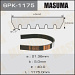 Ремень поликлиновой 6PK-1175 MASUMA