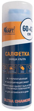 Салфетка в банке KRAFT синтетическая ULTRA CHAMOIS (64х43 см) БОЛЬШАЯ