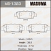 Колодки тормозные TOYOTA CHASER, CRESTA, CROWN, MARK 2 96- задние дисковые MASUMA