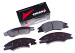 Колодки тормозные KIA CERATO (LD) 03-, SPECTRA (LD) 03- передние HANKOOK FRIXA