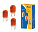 Лампа накаливания WY21W 12V WX3х16d KRAFT желтая без цоколя