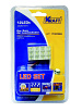 Лампа светодиодная ЛЮСТРА 12V 12LED 25*40mm освещения салона KRAFT