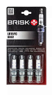 Свеча зажигания BRISK SUPER LR15YC В_ карбюратор (с резистором) (4шт.)