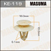 Клипса (пистон) KE-119 MASUMA