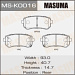 Колодки тормозные KIA CEED (ED) 06-, RIO II 05-, CERATO 09-; HYUNDAI ix35 10-, i30 задние MASUMA