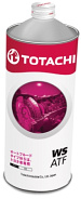 Масло трансмиссионное TOTACHI ATF WS АКП 1л синтетика