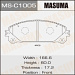 Колодки тормозные TOYOTA HIGHLANDER (U50, U55) 13-, LEXUS RX350 08- передние MASUMA
