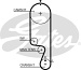 Ремень ГРМ DAEWOO MATIZ 1.0; CHEVROLET AVEO 1.2 8V 06-, SPARK 1.0 GATES