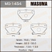 Колодки тормозные TOYOTA COROLLA (E120) JAP! 01-07, PRIUS 00-09, YARIS 99-05 задние MASUMA