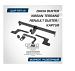 Прицепное устройство Nissan Terrano 2014с/ш, Reno Duster 2015, Kaptur с/ш с подрезкой бампера Уникар