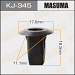 Клипса (пистон) KJ-345 MASUMA