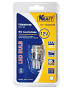 Лампа светодиодная W21W 12V 9 LED W3x16d белая T20  KRAFT бл.1шт