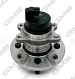Ступица HYUNDAI GETZ 02-, i20 08-; KIA PICANTO 04-11, RIO II 05-11 (GH31585) задняя в сб. (c +ABS) GMB