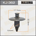 Клипса (пистон) KJ-362 MASUMA