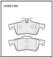 Колодки тормозные FORD FOCUS II 04-, III 11-; MAZDA 3 (BK, BL) 03-14, VOLVO S40 04- задние ALLIED NI