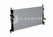 Радиатор охлаждения FORD FOCUS II 04-12; MAZDA 3 (BK) 03-09 сборный LUZAR