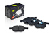 Колодки тормозные FORD FOCUS II 04-, III 11-; MAZDA 3 (BK, BL) 03-14, VOLVO S40 04- передние TRIALLI