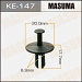 Клипса (пистон) KE-147 MASUMA