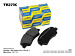 Колодки тормозные HYUNDAI SOLARIS 10-, ELANTRA 11-; KIA RIO 11-, CEED 12- передние TRANSMASTER