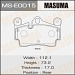 Колодки тормозные VW TOUAREG 02-; AUDI Q7 06-; PORSCHE CAYENNE 02- задние MASUMA